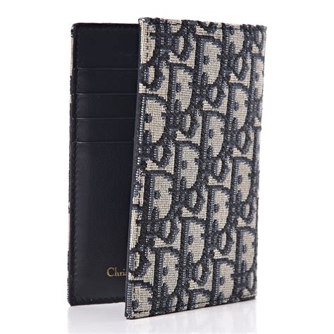 christian dior passport holder